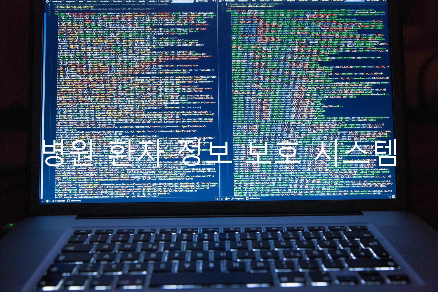 병원 환자 정보 보호 시스템