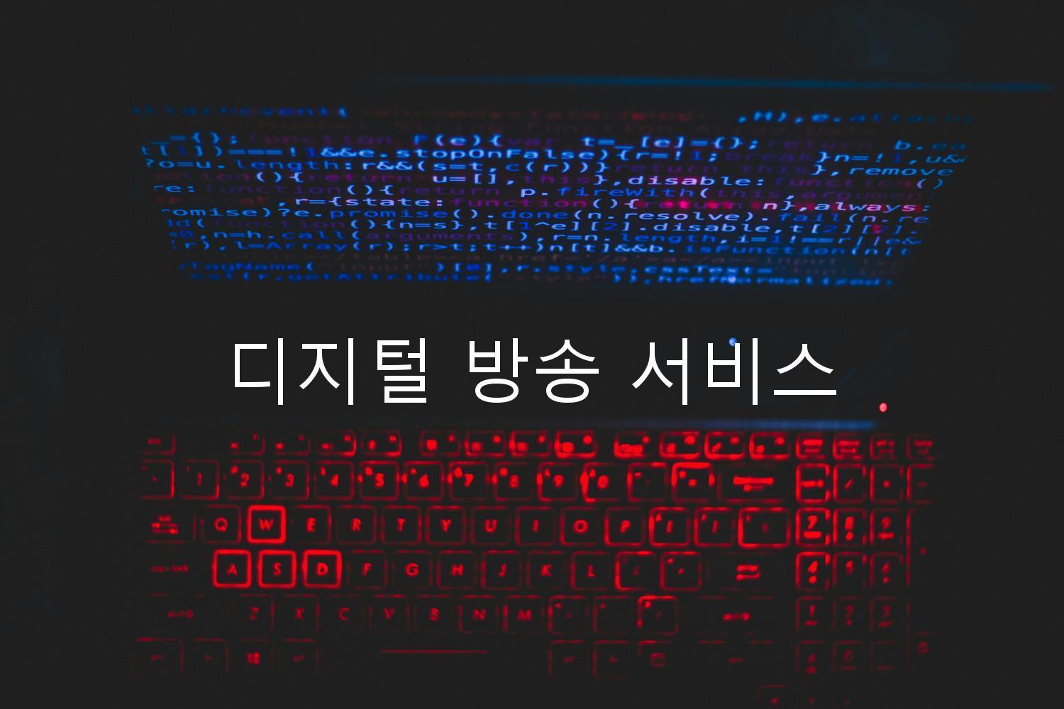 디지털 방송 서비스