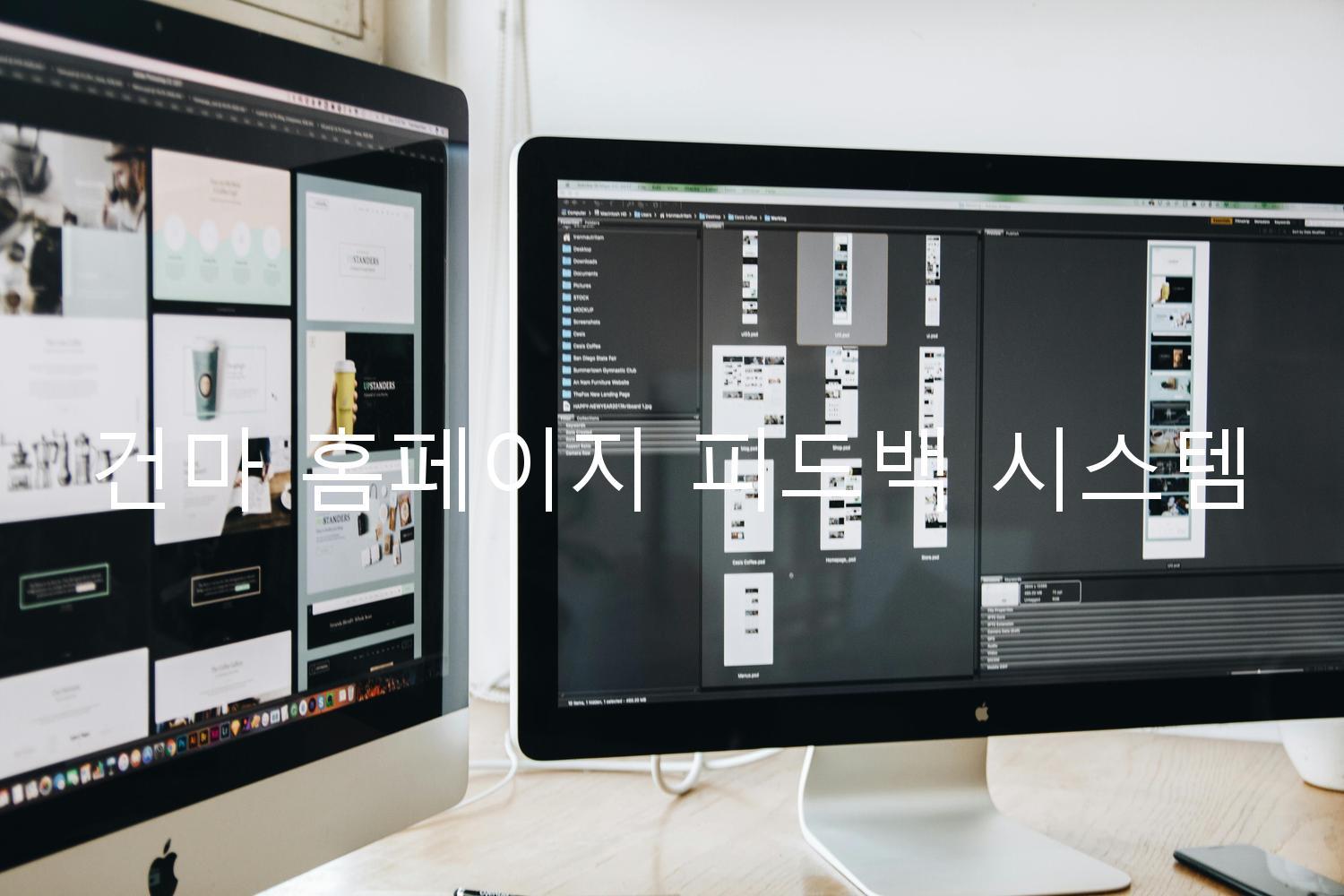 건마 홈페이지 피드백 시스템