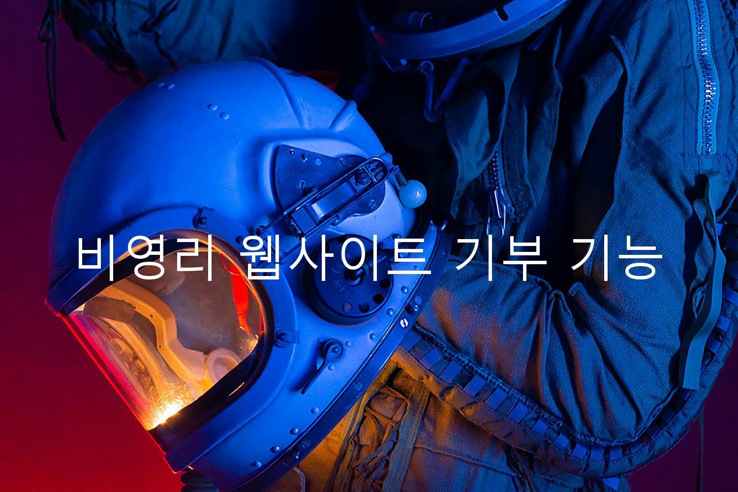 비영리 웹사이트 기부 기능