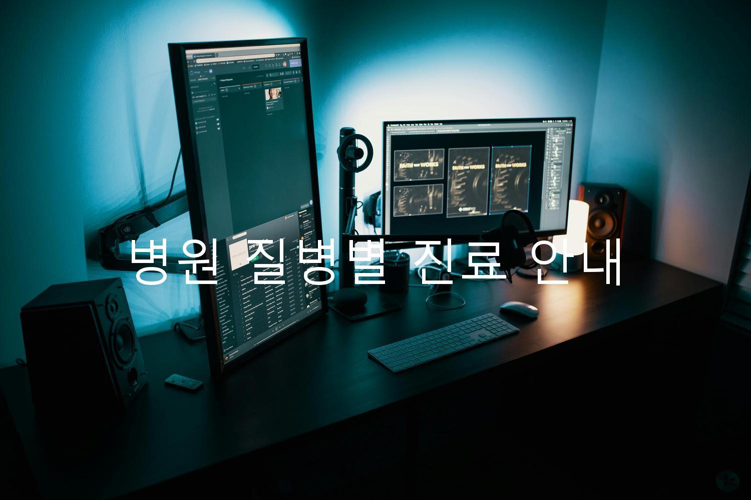 병원 질병별 진료 안내