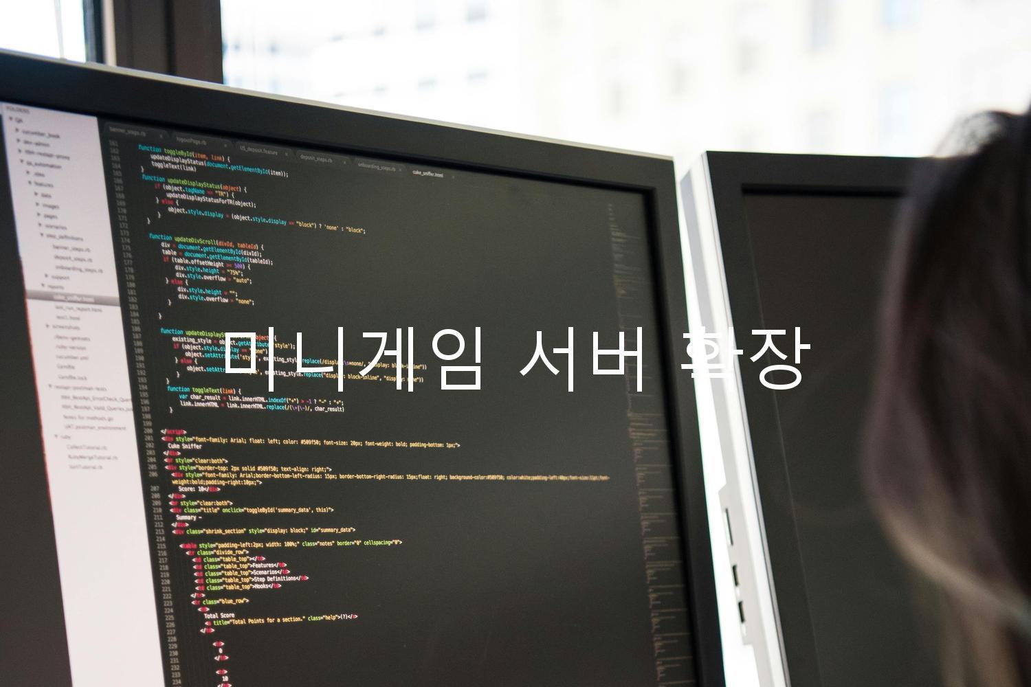 미니게임 서버 확장