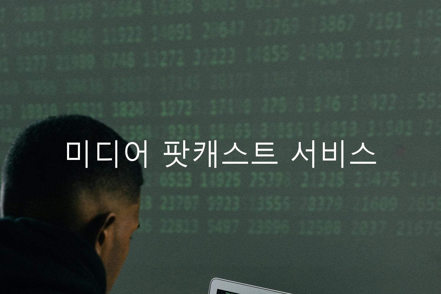 미디어 팟캐스트 서비스