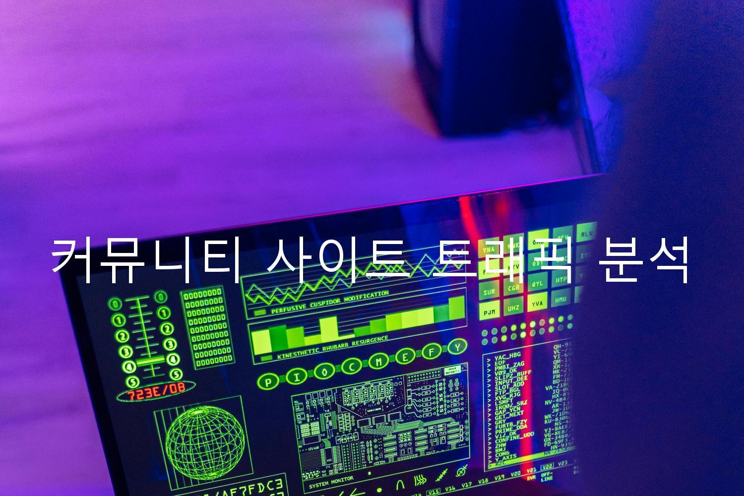 커뮤니티 사이트 트래픽 분석