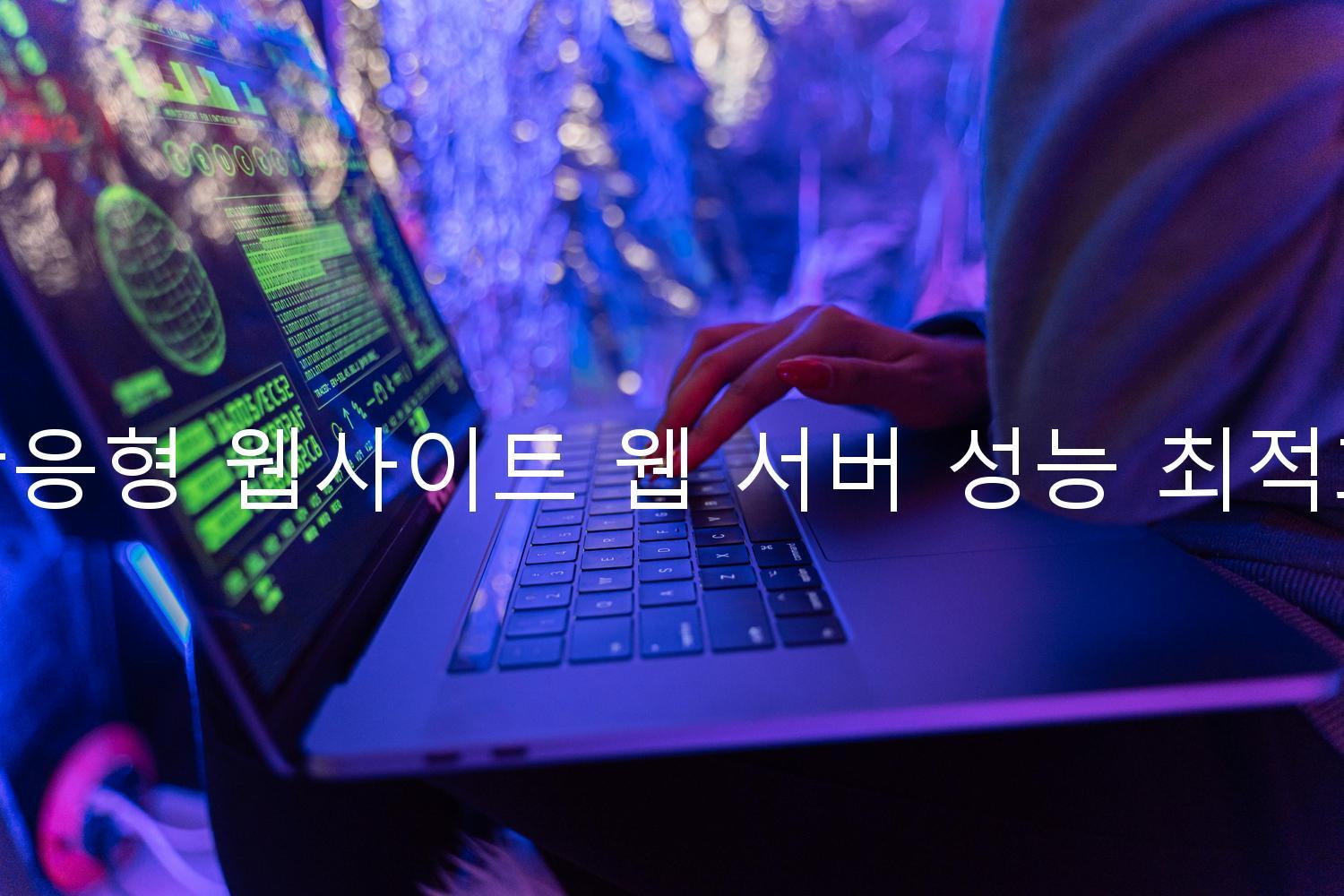 반응형 웹사이트 웹 서버 성능 최적화