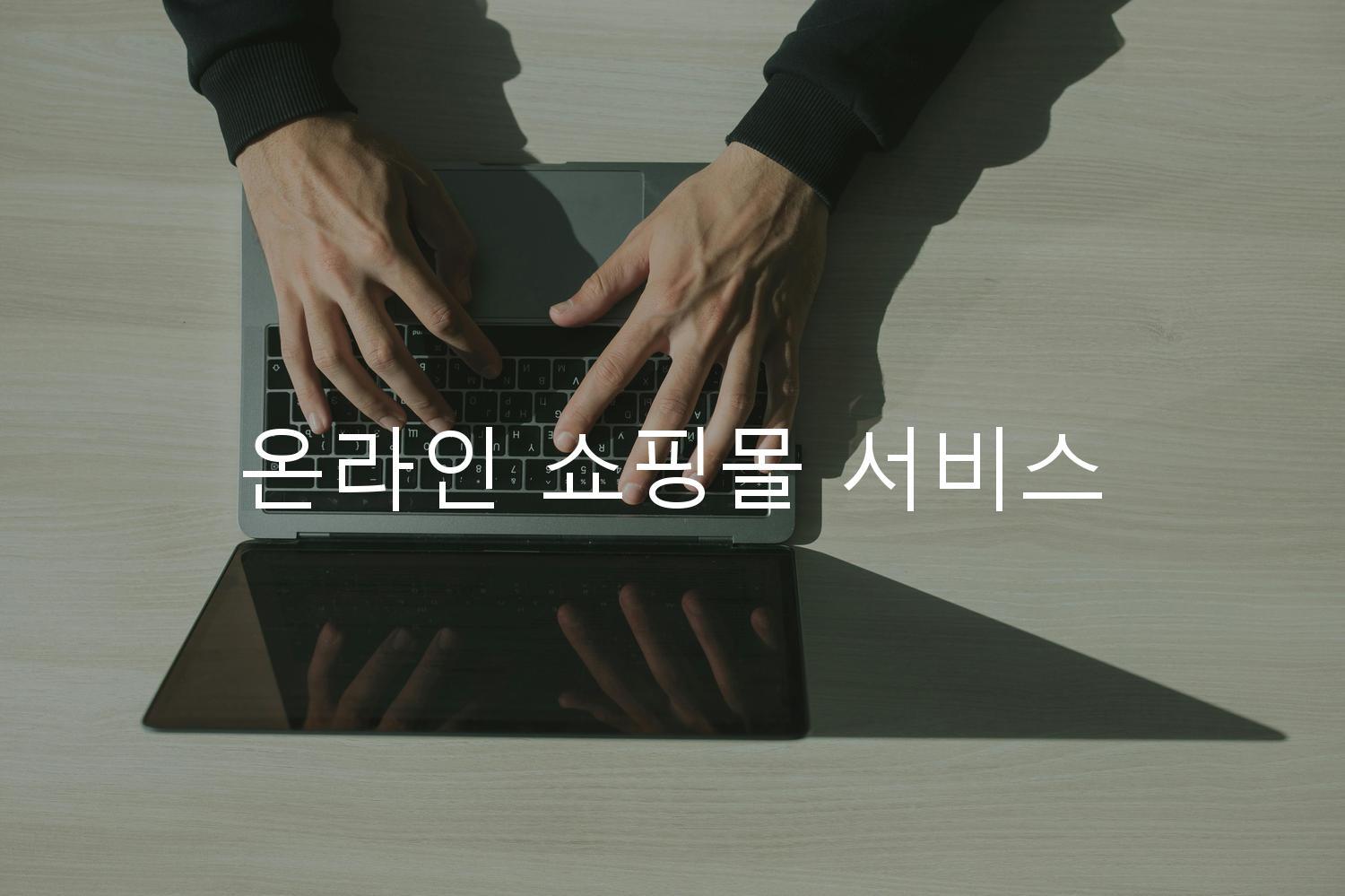 온라인 쇼핑몰 서비스